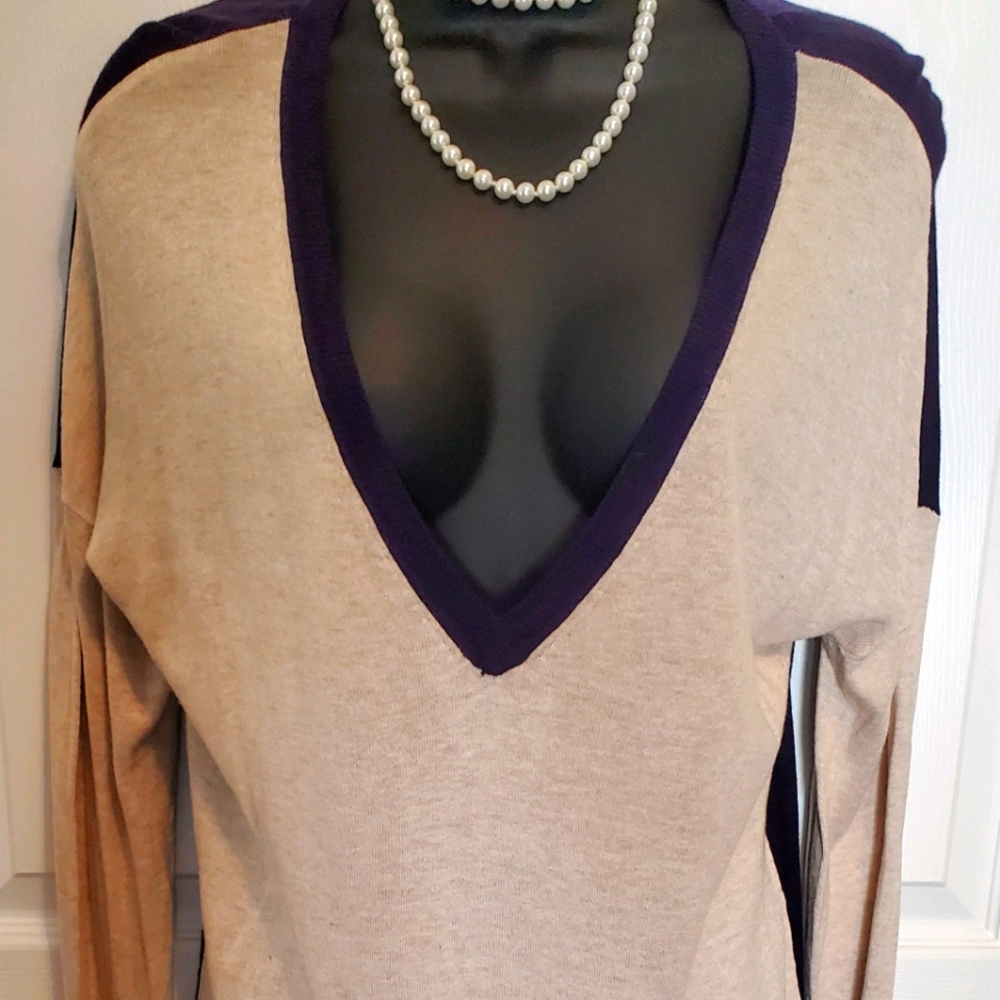 3/$24 - BETWEEN ME & YOU Longsleeve Deep VNeck